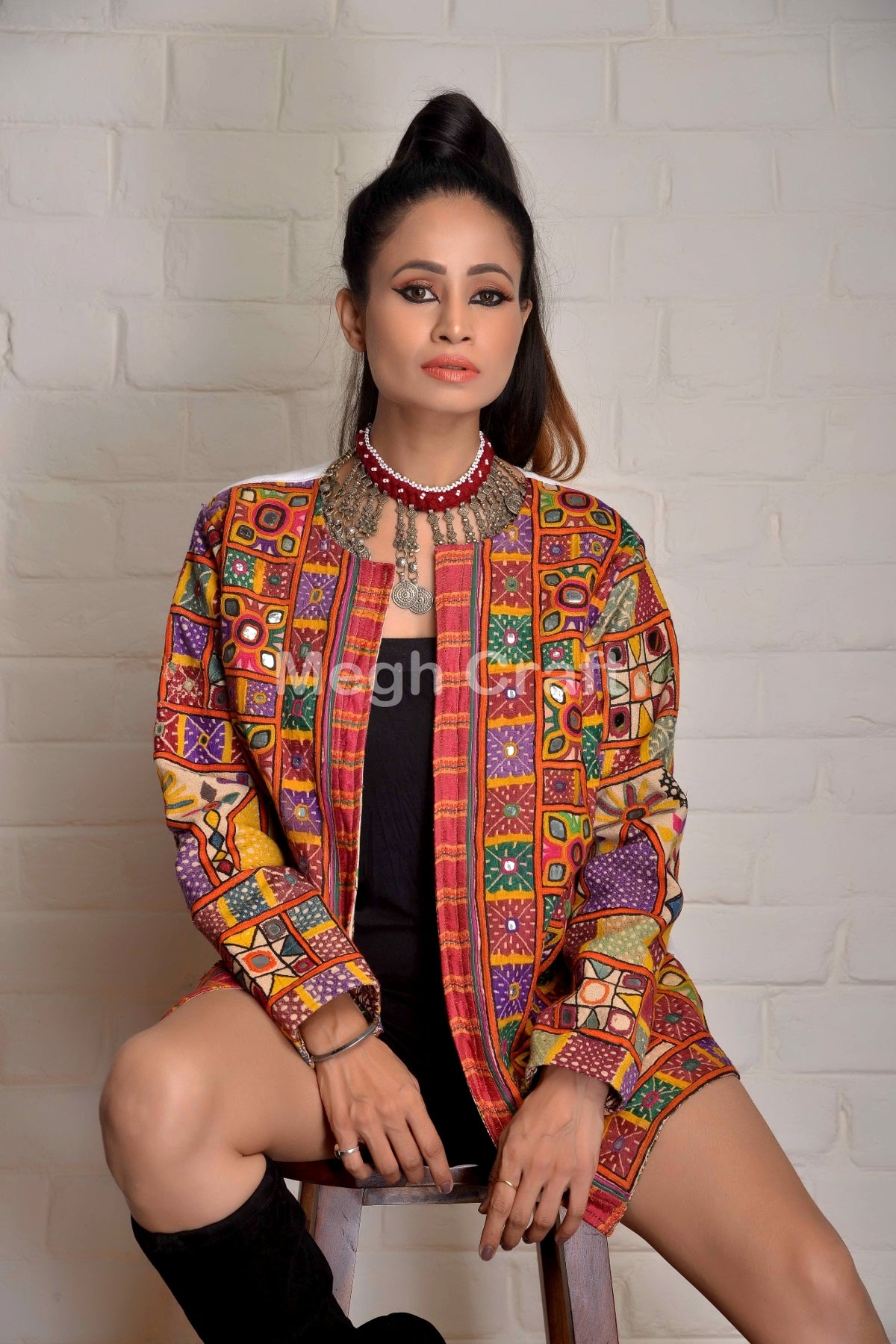 Exclusive Mirror work Jacket – Craft N Fashion