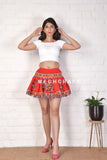 Boho Fashion Mini Skirt