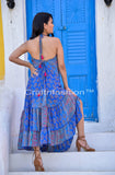 Bohemian Halter Maxi Dress