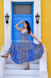 Bohemian Halter Maxi Dress
