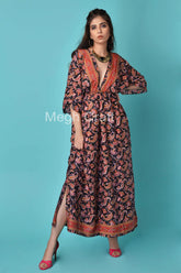 Vintage Silk Sari Dress
