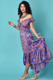 Bohemian High Low Flowy Dress