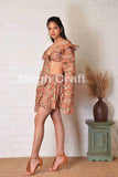 Boho Fashion Tie Top Set
