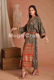 Black Silk Kimono