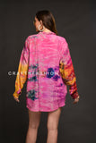 Women’s Silk Tie Dye Shirt