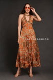 Bohemian Fashion Maxi Dress