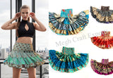 Wholesale Recycled Vintage Silk Sari Mini Skirt