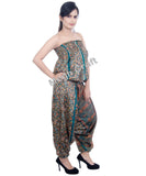 Recycled Silk Harem Jumpsuit