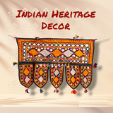 Kutch Work Valance Door Hanging