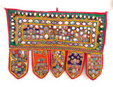 Indian Mirror Work Vintage Door Hanging Valance