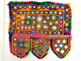 Vintage Indian Mirrorwork Door Hanging