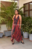 Vestido maxi de diosa hecho a mano