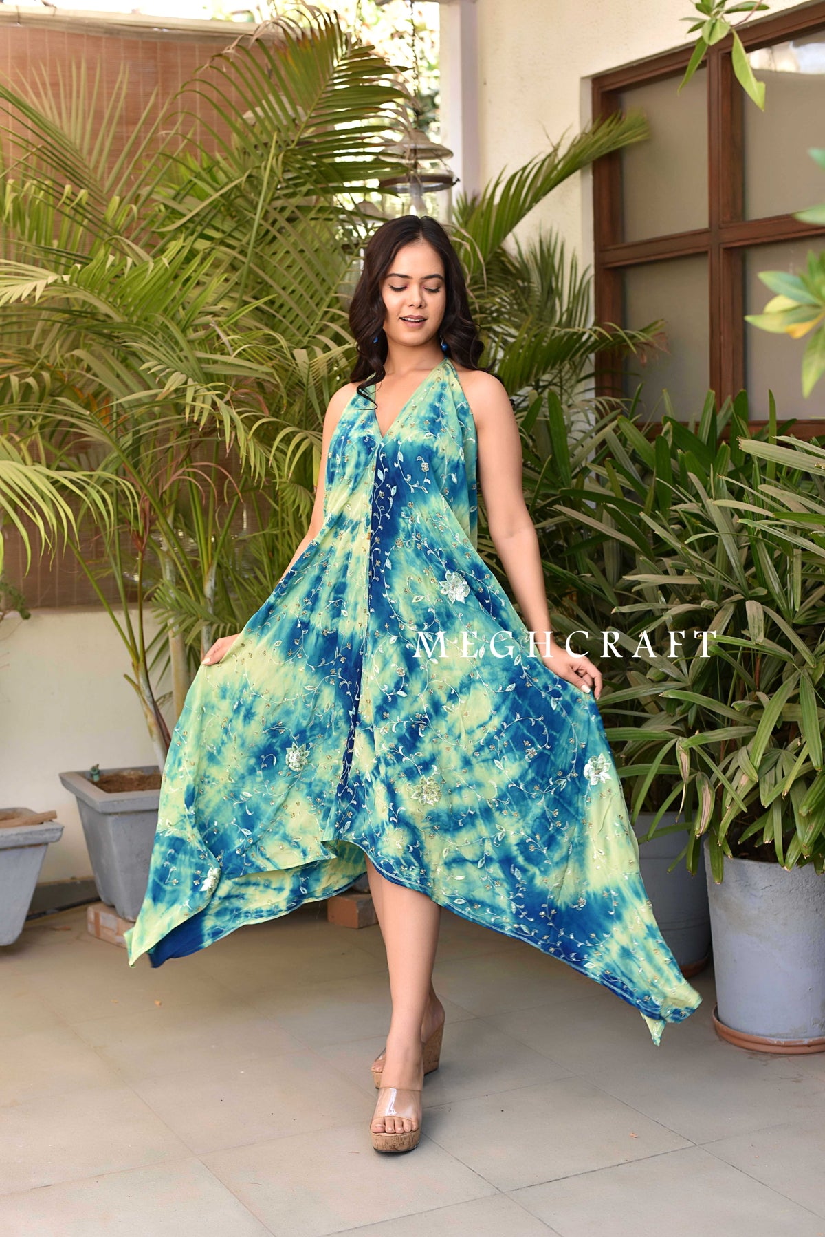 Hippie Festival Tie Dye Maxi Dress Hippie Festival Tie Dye Maxi Dress
