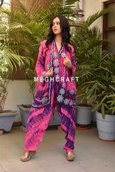 Tie Dye Embellished Jumpsuit Set