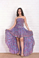 Sexy High Low Strapless Dress