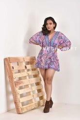 Bohemian V Neck Dress