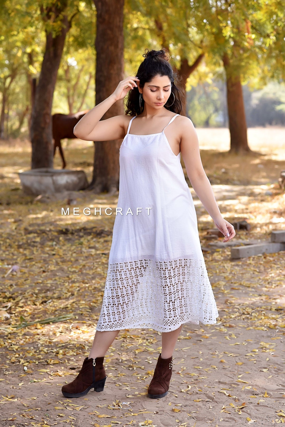 schiffli embroidered dress Shop Tiered Midi Cotton Schiffli Embroidered Dress with Belt Online