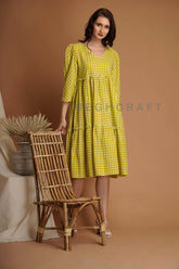 Summer Wear Cotton Dress Top