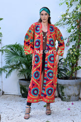 Boho Suzani Embroidery Jacket