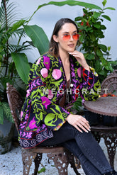 Handmade Suzani Embroidered Jacket
