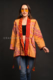 Indian Kantha Reversible Jacket