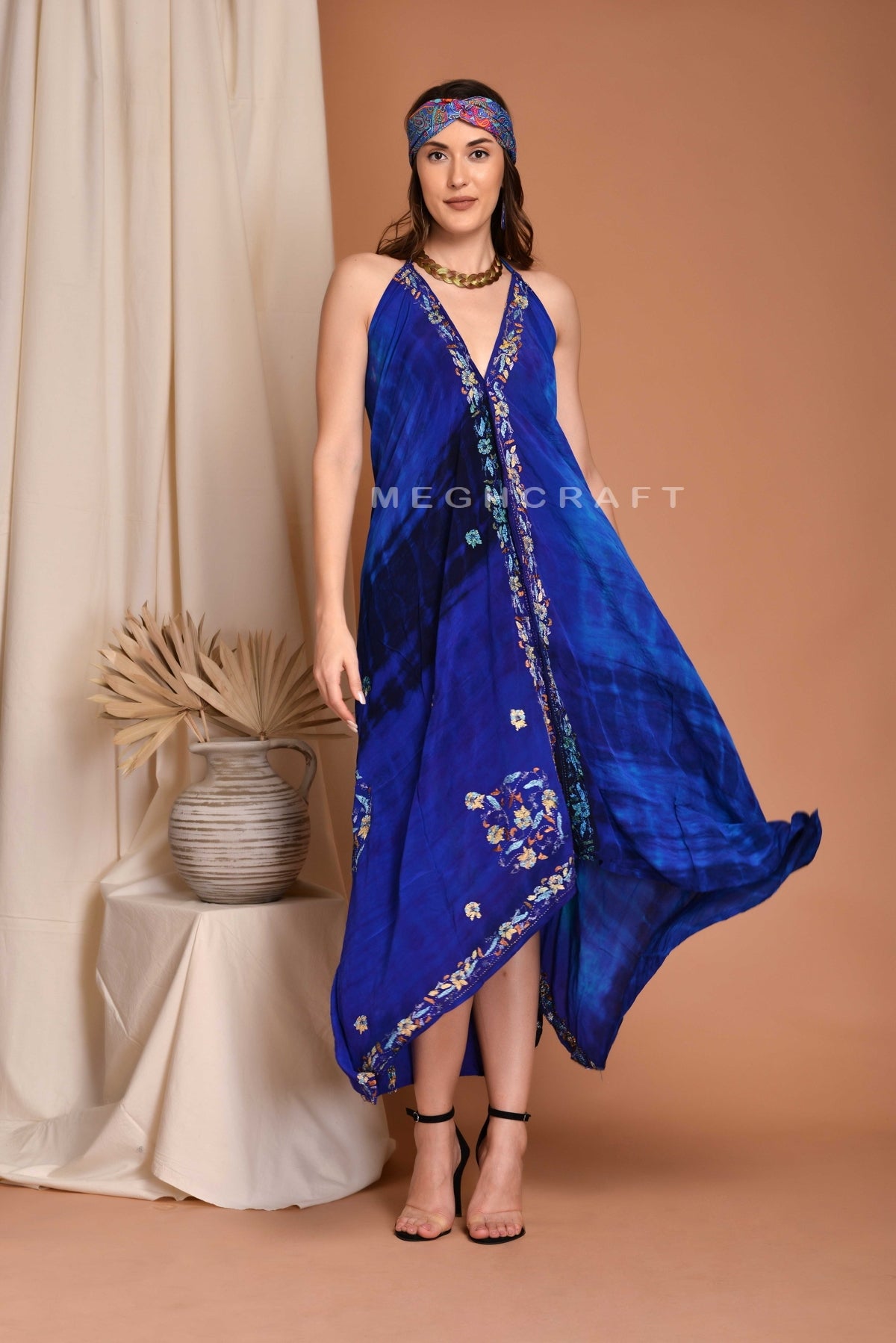 Boho Chic Style Bead Work Maxi Boho Chic Style Bead Work Maxi