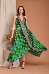 Boho Gypsy Tie Dye Maxi Dress