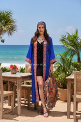 Designer Silk Kimono Kaftan
