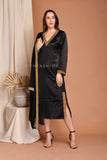 Boho Black Kimono with Kurti