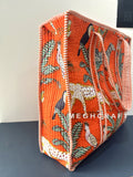 Jungle Themed Cotton Quilted Tote Bag