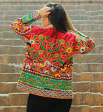 Veste brodée Boho Kutch