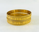 Wholesale Gold Plated Bangles Set (5 Sets)