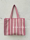Cotton Quilted Tote Bag