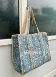 Multipurpose Cotton Quilted Tote Bag