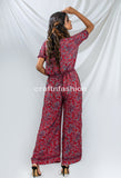 Women Silk Overall Romper