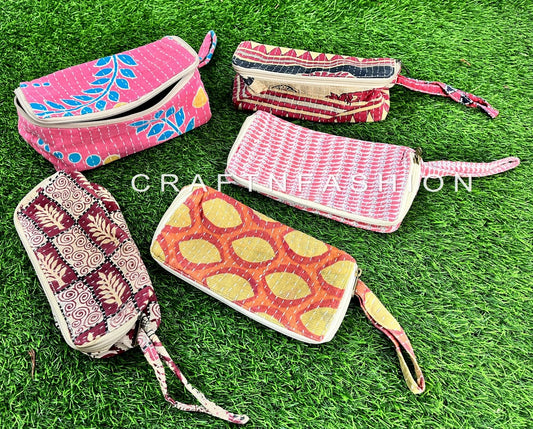Wholesale Kantha Toiletry Pouch