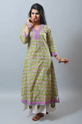 Tunique Kurta en coton pour femme