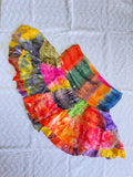 Wholesale Tie Dye Mini Skirt Women | Boho Rayon Summer Skirt