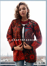 Chaqueta Boho Tie Dye para mujer