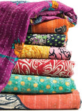 Wholesale Lot Of Kantha Quilt Throw
