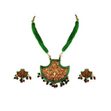 Wholesale Meenakari Pearl Pendant Sets