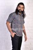 Block Printed Men's Shirt