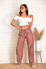 Vintage Recycled Silk Pant Trouser