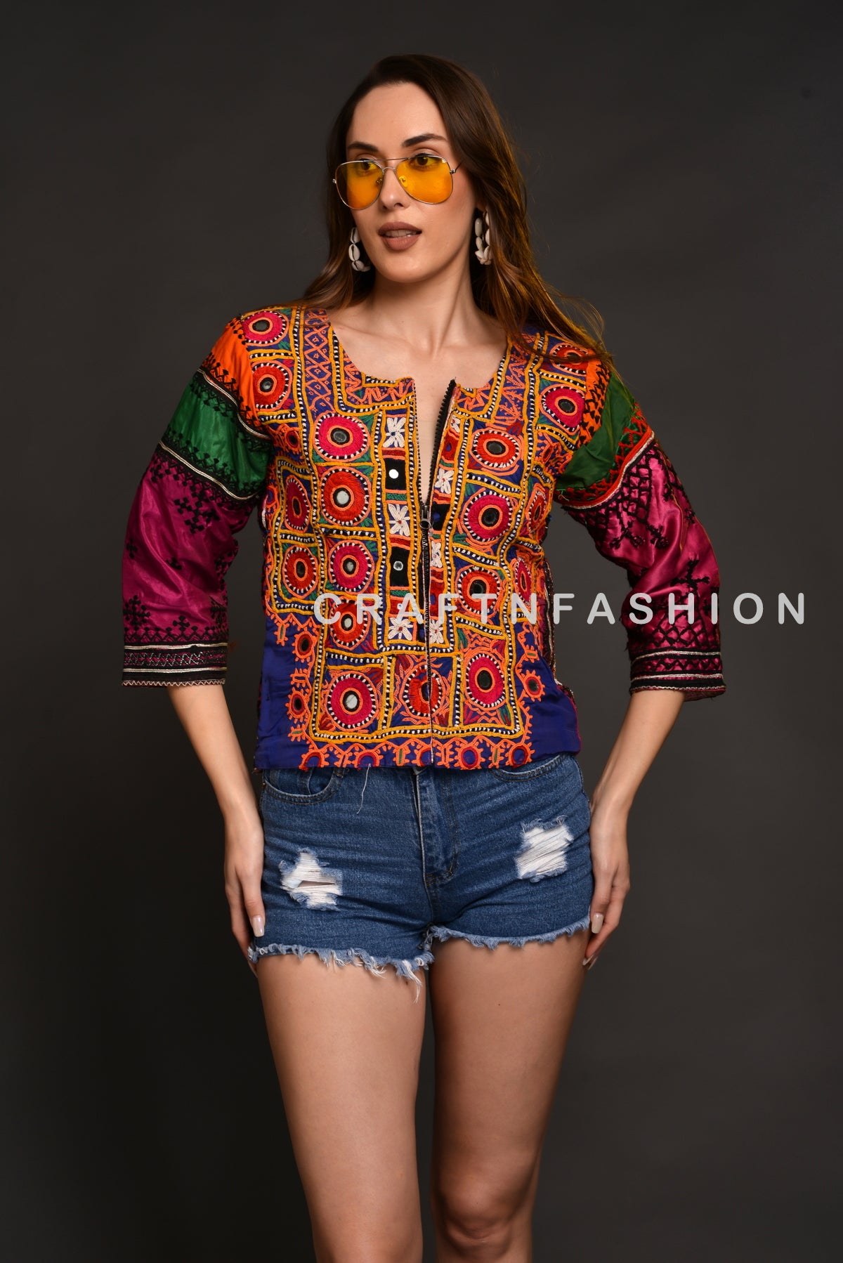 Women's Vintage Bomber Jacket
