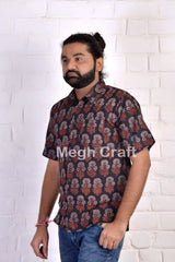 Ajrakh Cotton Men's Shirt