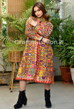 Vintage Mirror work Long Jacket