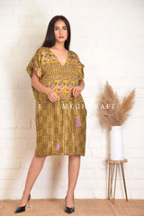 Kaftan Style Top With Pocket