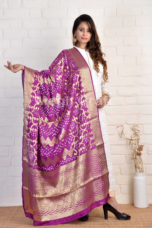 Bandhni Dupatta tradicional