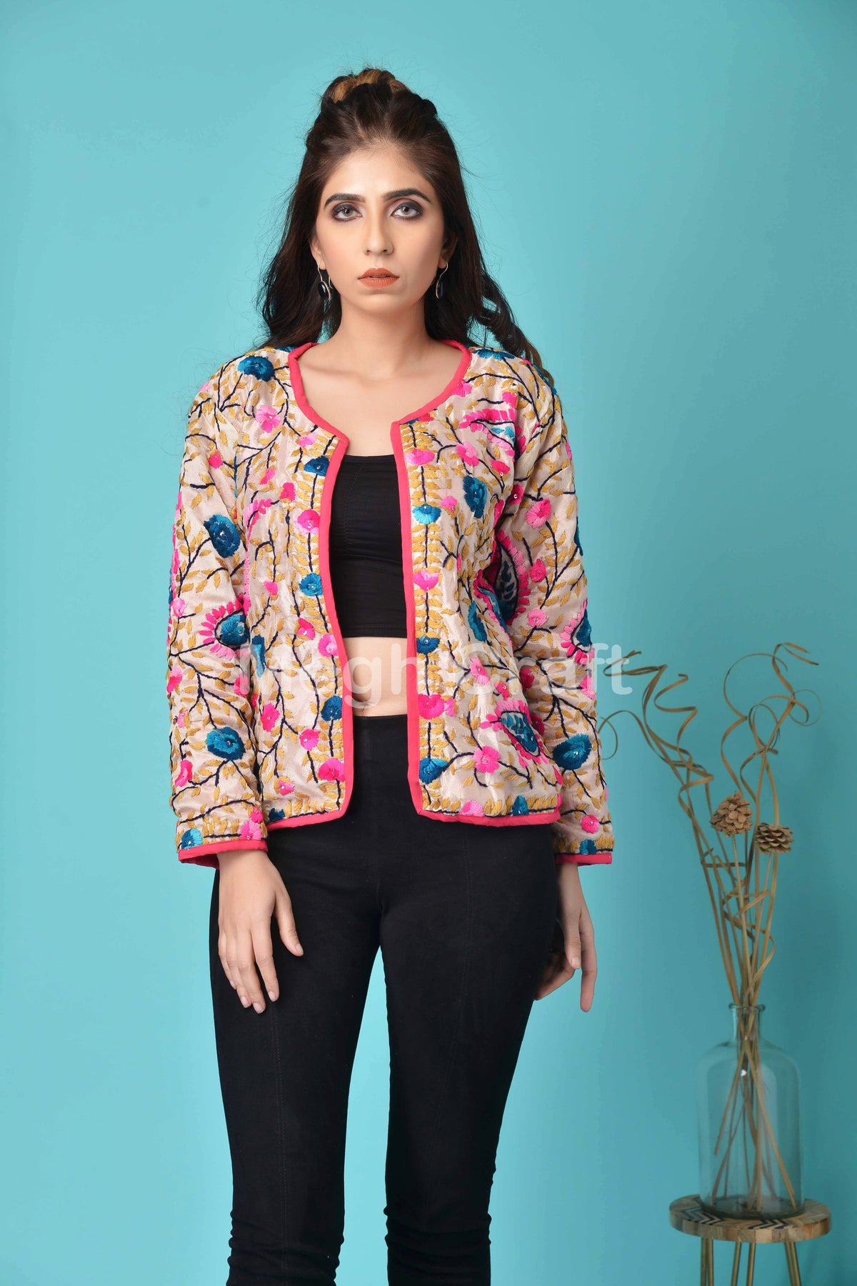 Bohemian Designer Embroidered Jacket