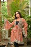 Bolero de lentejuelas de moda hippie
